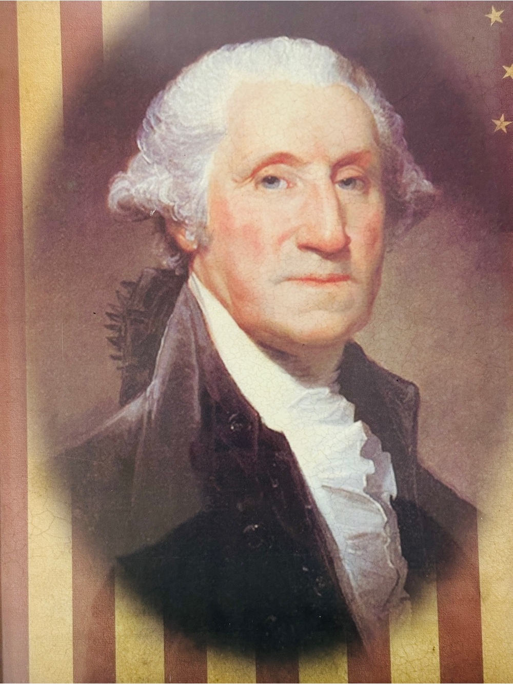Vintage George Washington Frame - Picture 8 of 10
